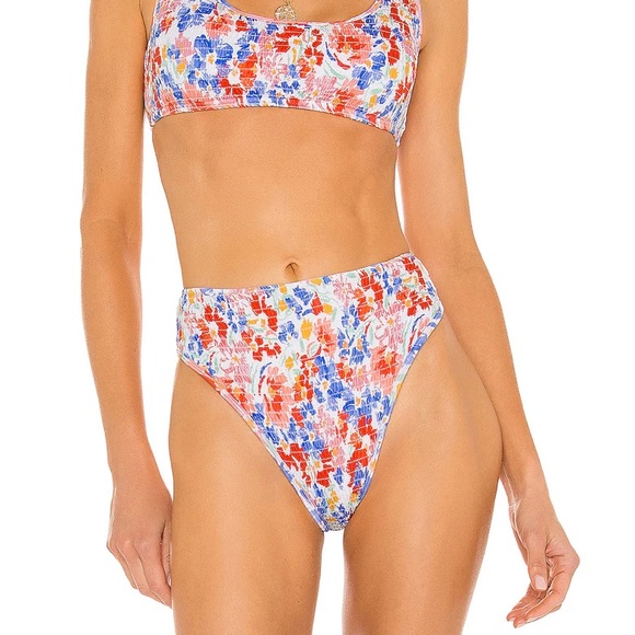 l*space Other - L’space Barlette Bikini Bottom in Flowers Forever Nwot $110